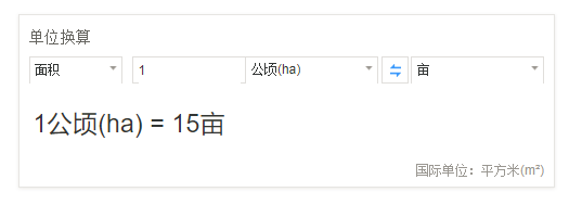 平方米和亩的换算 平方米和公顷的换算 闪鱼回收